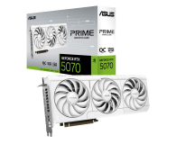 ASUS GeForce RTX 5070 Prime OC White 12GB GDDR7 DLSS4 - 1346273 - zdjęcie 1